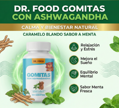 GOMITAS ASHWAGANDHA - REGISTRO SANITARIO